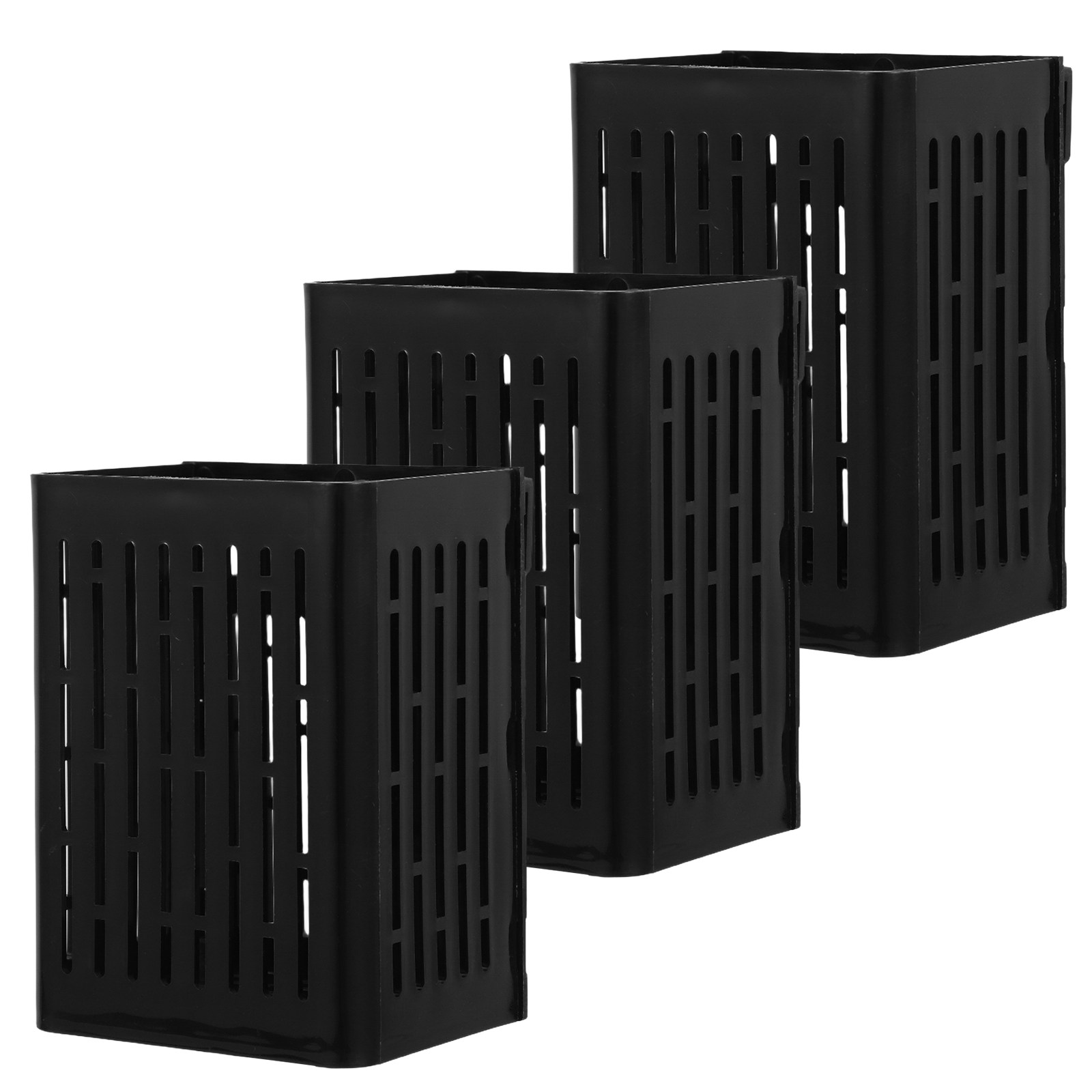 Aquarium Planted Wall - Fish Tank Hydroponic Planting Basket Black
