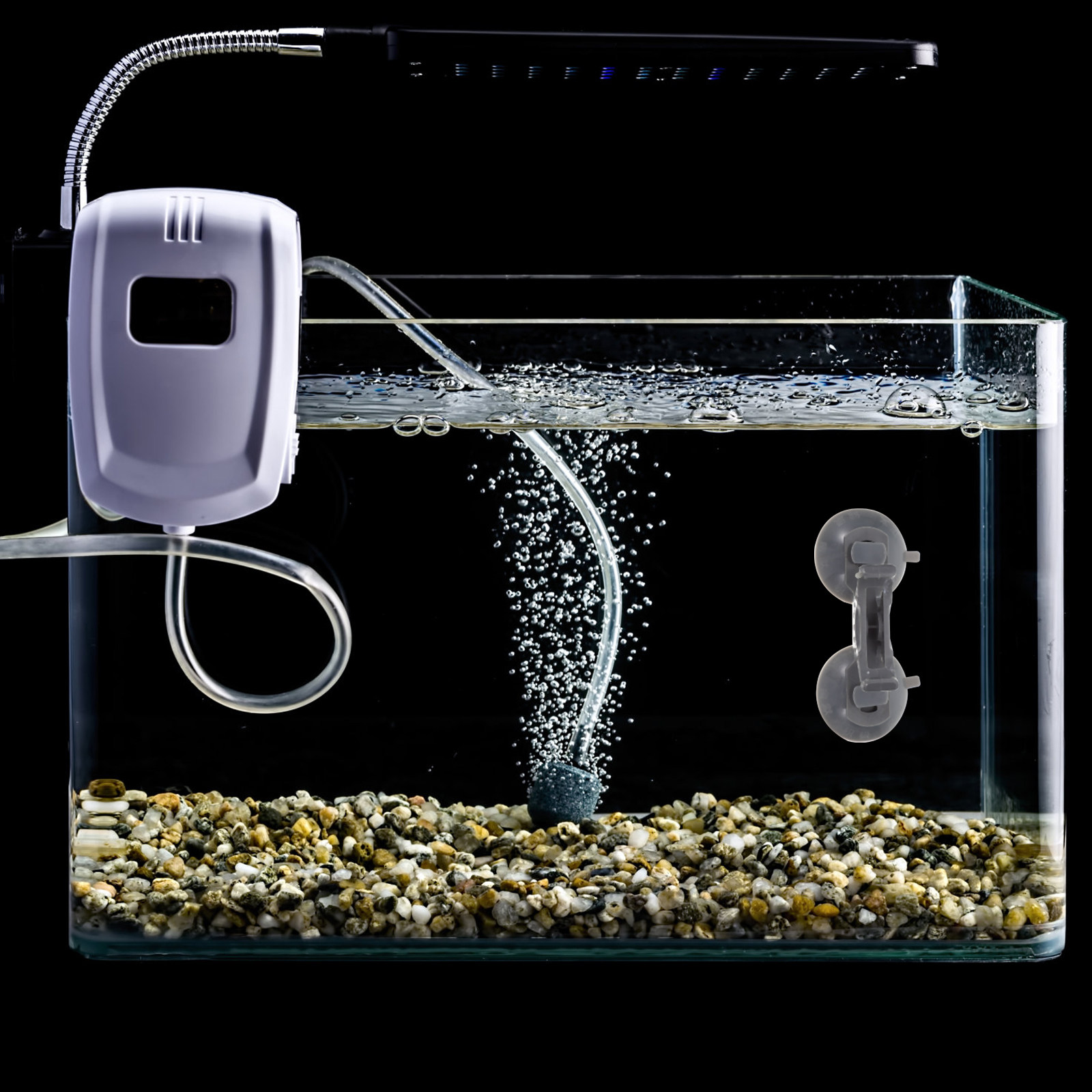 Aquarium Plant Light - 2Pcs Plastic Fish Tank Lamp Brackets
