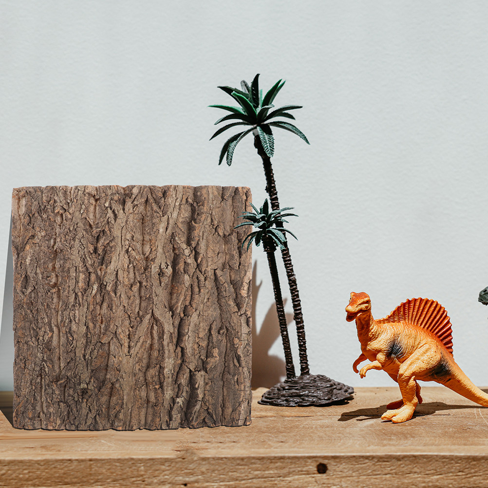 Aquarium Planted Wall - 2Pcs Natural Cork Bark Background for