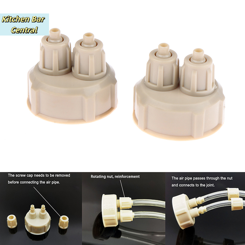 Planted Aquarium Co2 System - 【2Pcs Aquarium CO2 System Tube Valve