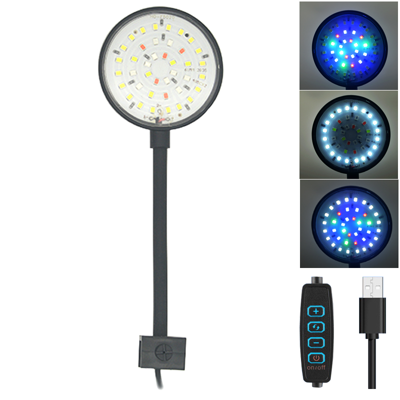 USB Aquarium LED Lamp Fish Tan - đánh giá và giá Aquarium Plant Light