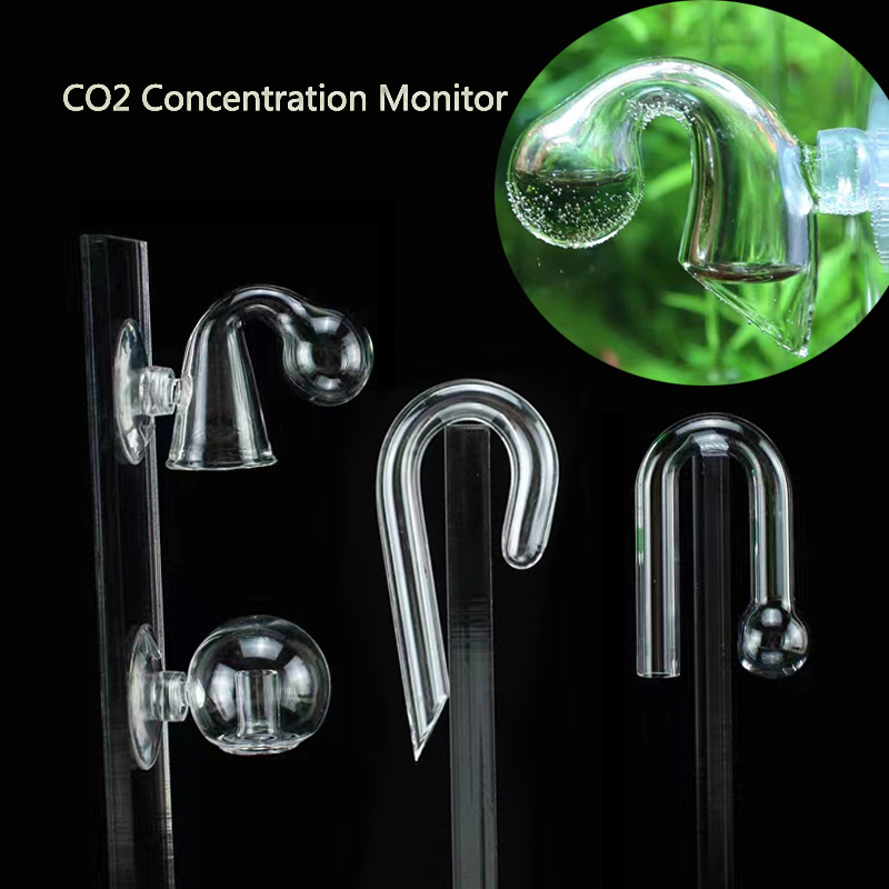 Glass Aquarium CO2 Indicator F - đánh giá và giá Planted Aquarium Co2 System