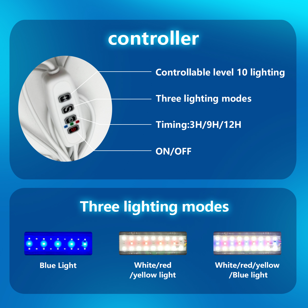 Super Slim LED Aquarium Light  - đánh giá và giá Aquarium Plant Light