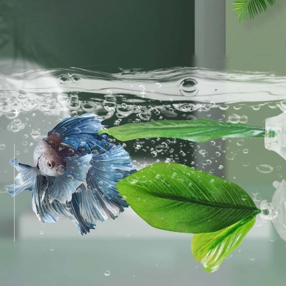 Lotus leaf Betta Fish Hammock  - đánh giá và giá Planted Aquarium For Betta