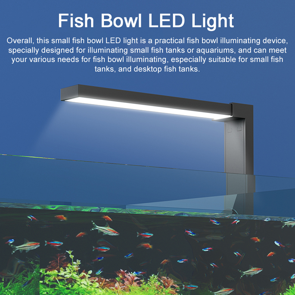 ABS Small Fish Bowl LED Light  - đánh giá và giá Aquarium Plant Light