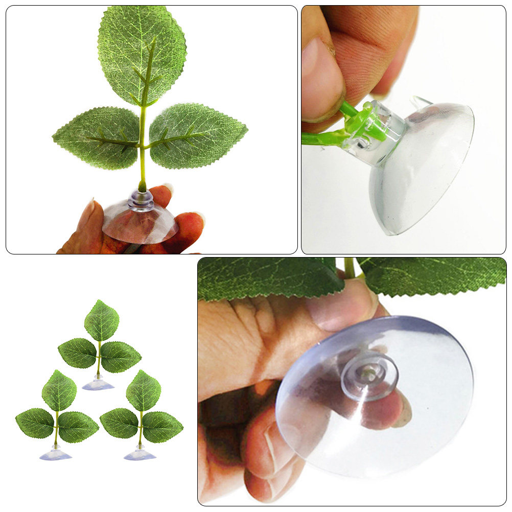 3Pcs Artificial Aquatic Plants - đánh giá và giá Aquarium Planted Tank Setup