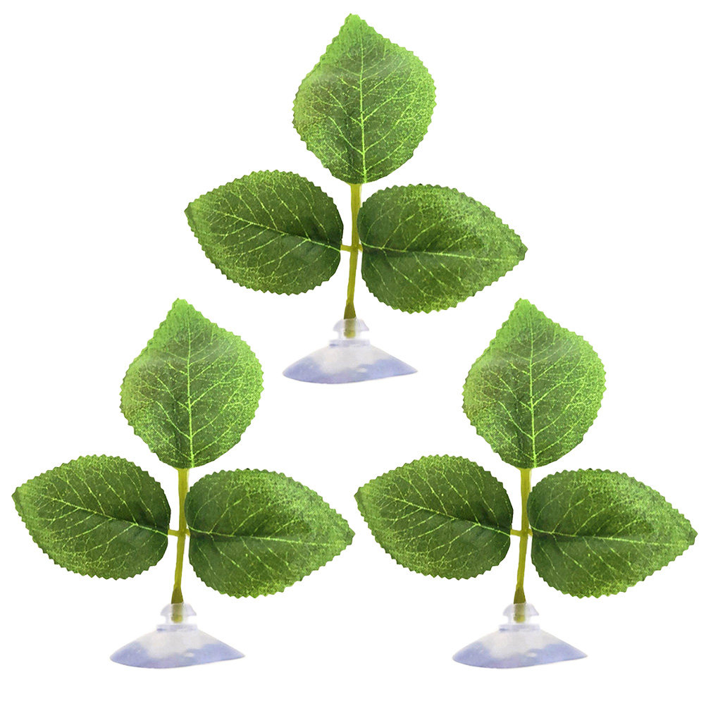 3Pcs Artificial Aquatic Plants - đánh giá và giá Aquarium Planted Tank Setup