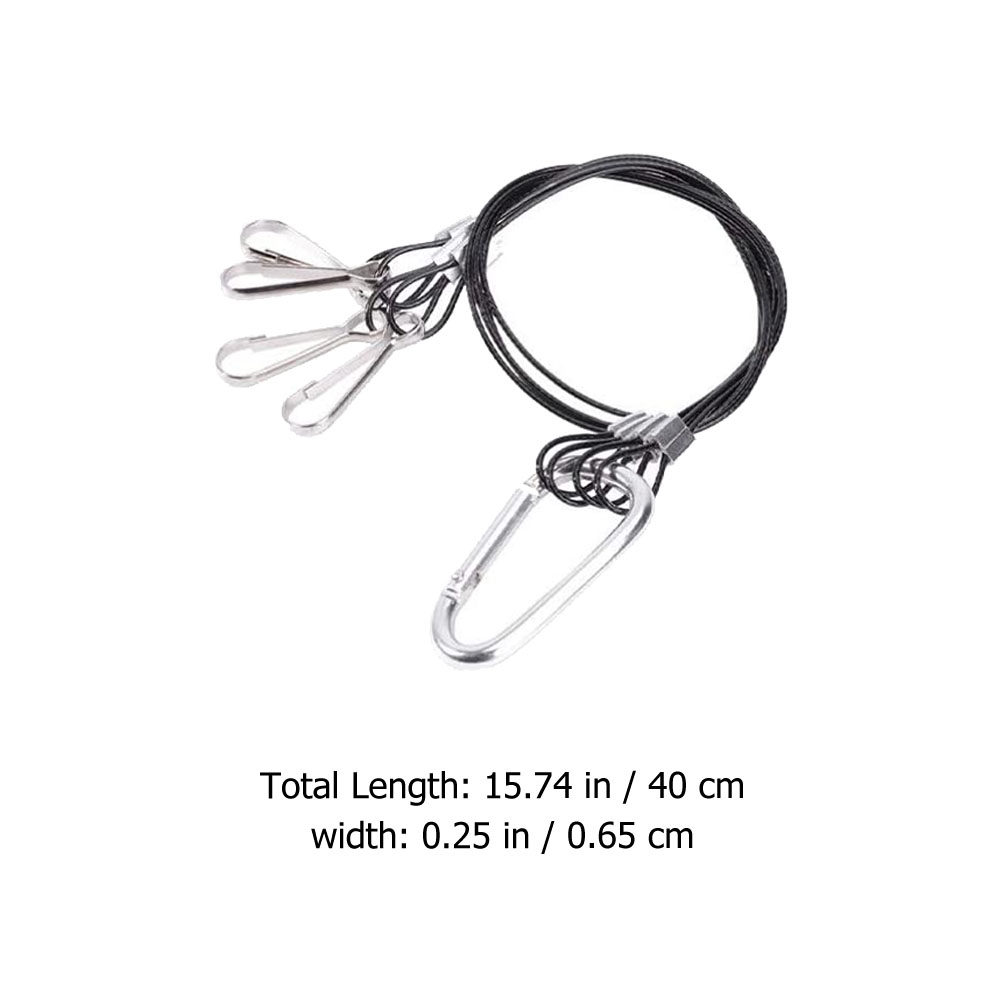 4Pcs Stainless Steel Rope Hang - đánh giá và giá Aquarium Plant Light
