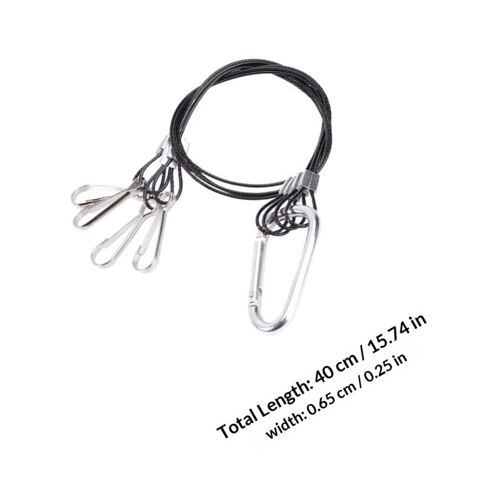 4Pcs Stainless Steel Rope Hang - đánh giá và giá Aquarium Plant Light