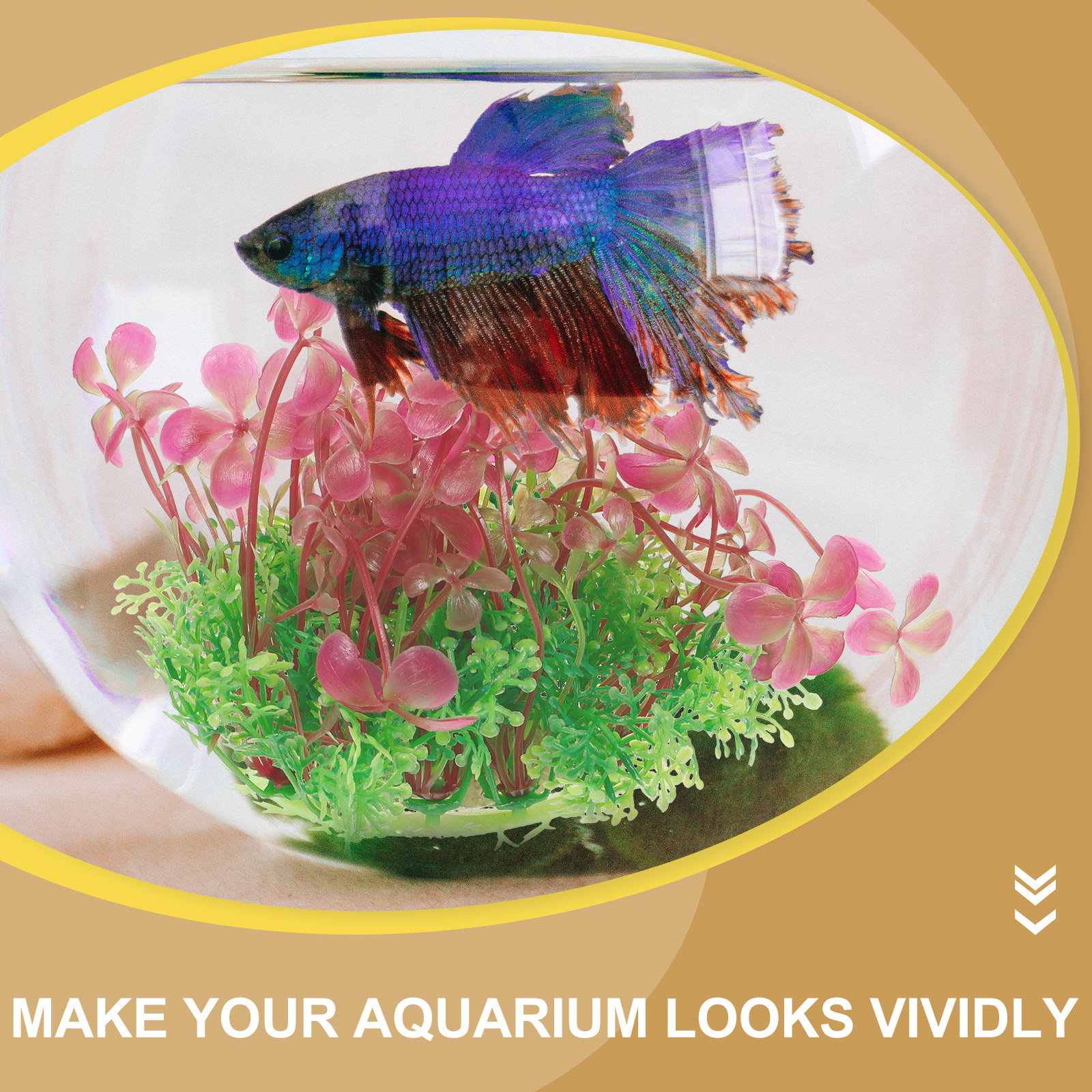 4 Leaf Clover Aquarium Decorat - đánh giá và giá Aquarium Planted Tank Setup