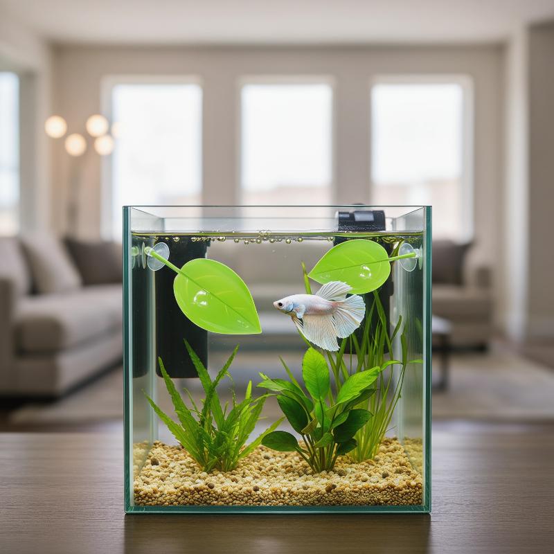 Aquarium Betta Leaf Hammock –  - đánh giá và giá Planted Aquarium For Betta