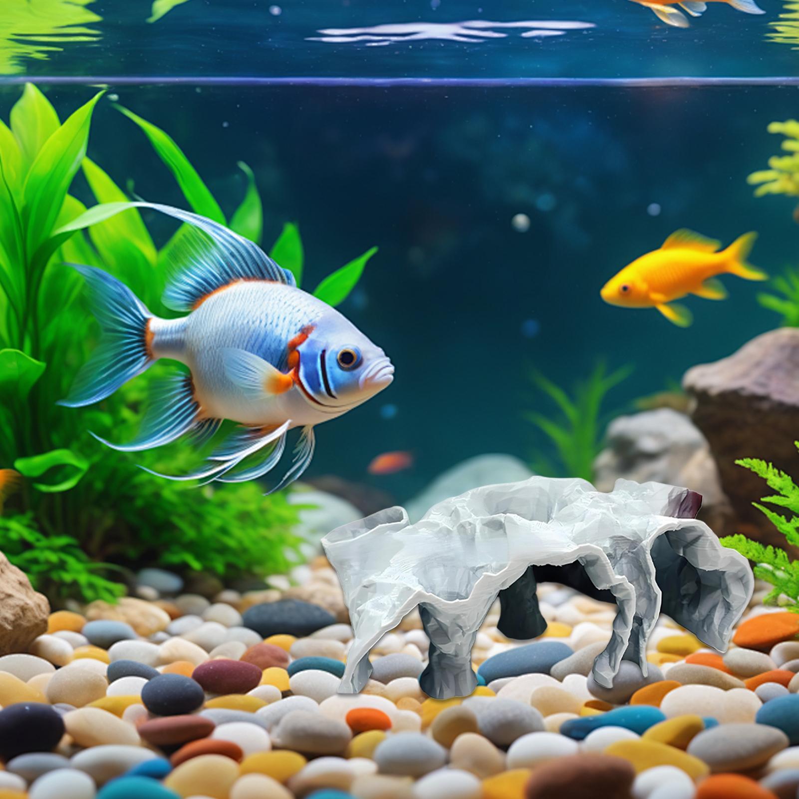 Fish Tank Cave Aquarium Underg - đánh giá và giá Planted Aquarium For Betta