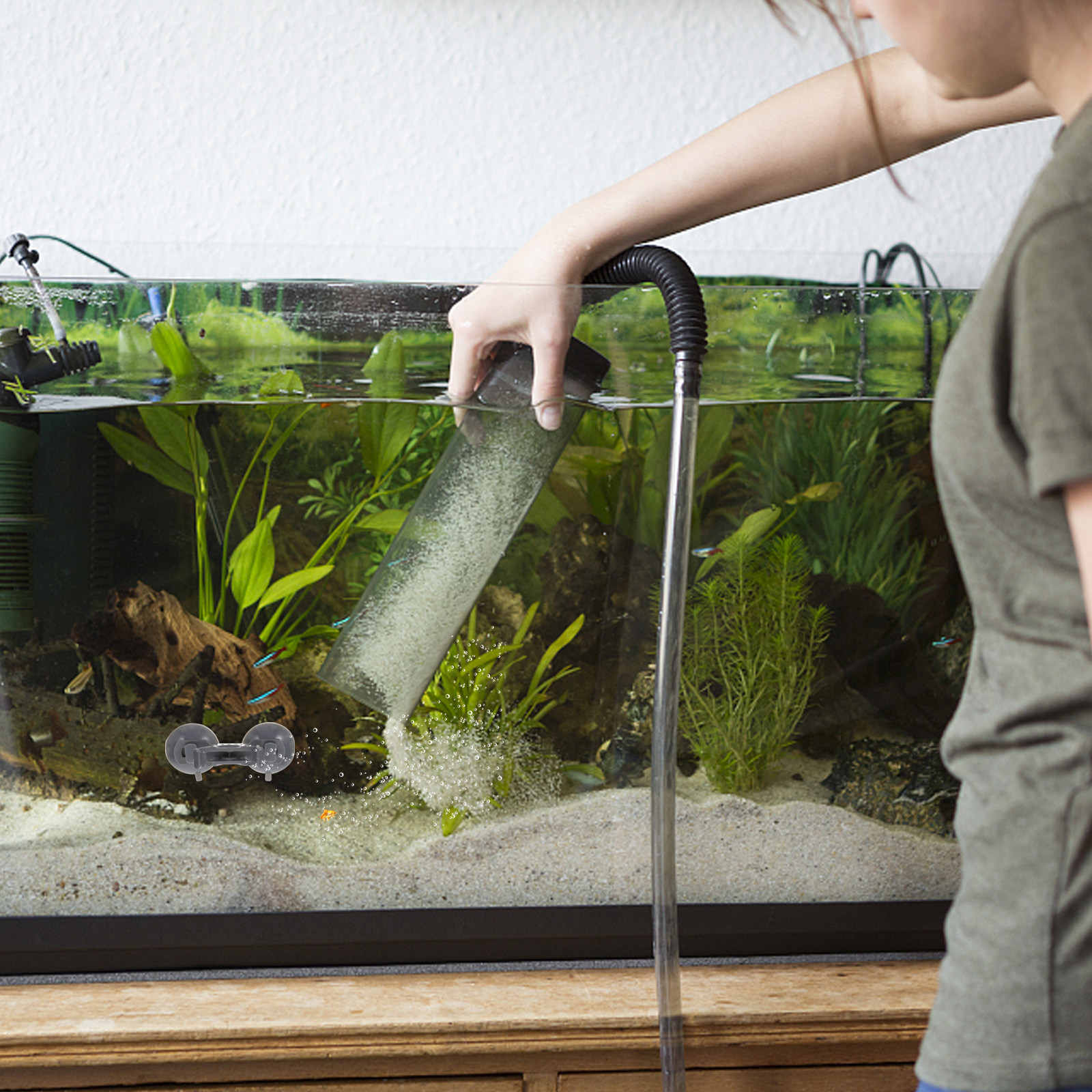 2Pcs Plastic Fish Tank Lamp Br - đánh giá và giá Aquarium Plant Light