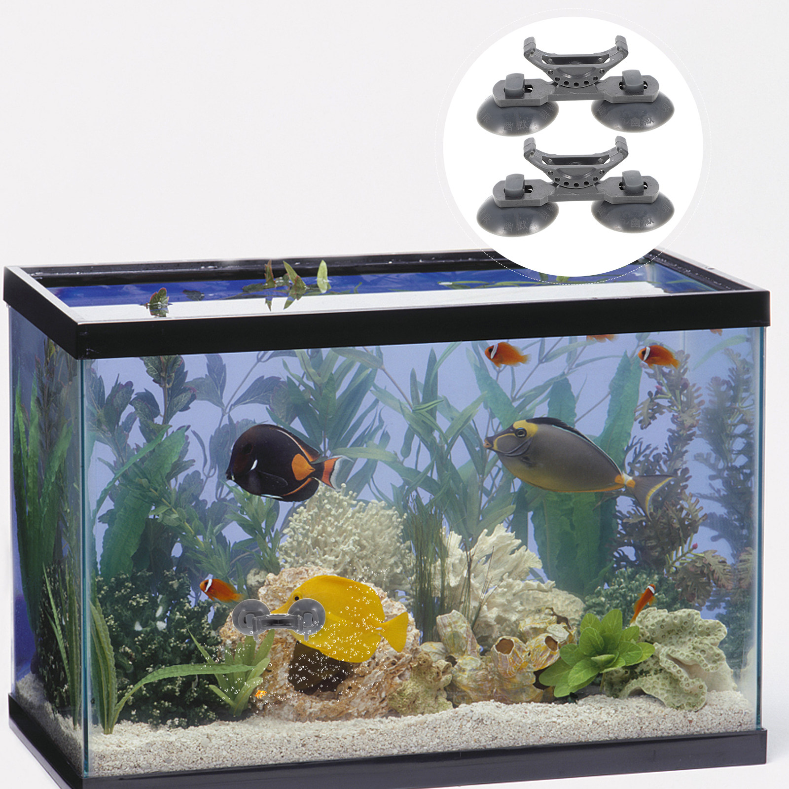 2Pcs Plastic Fish Tank Lamp Br - đánh giá và giá Aquarium Plant Light