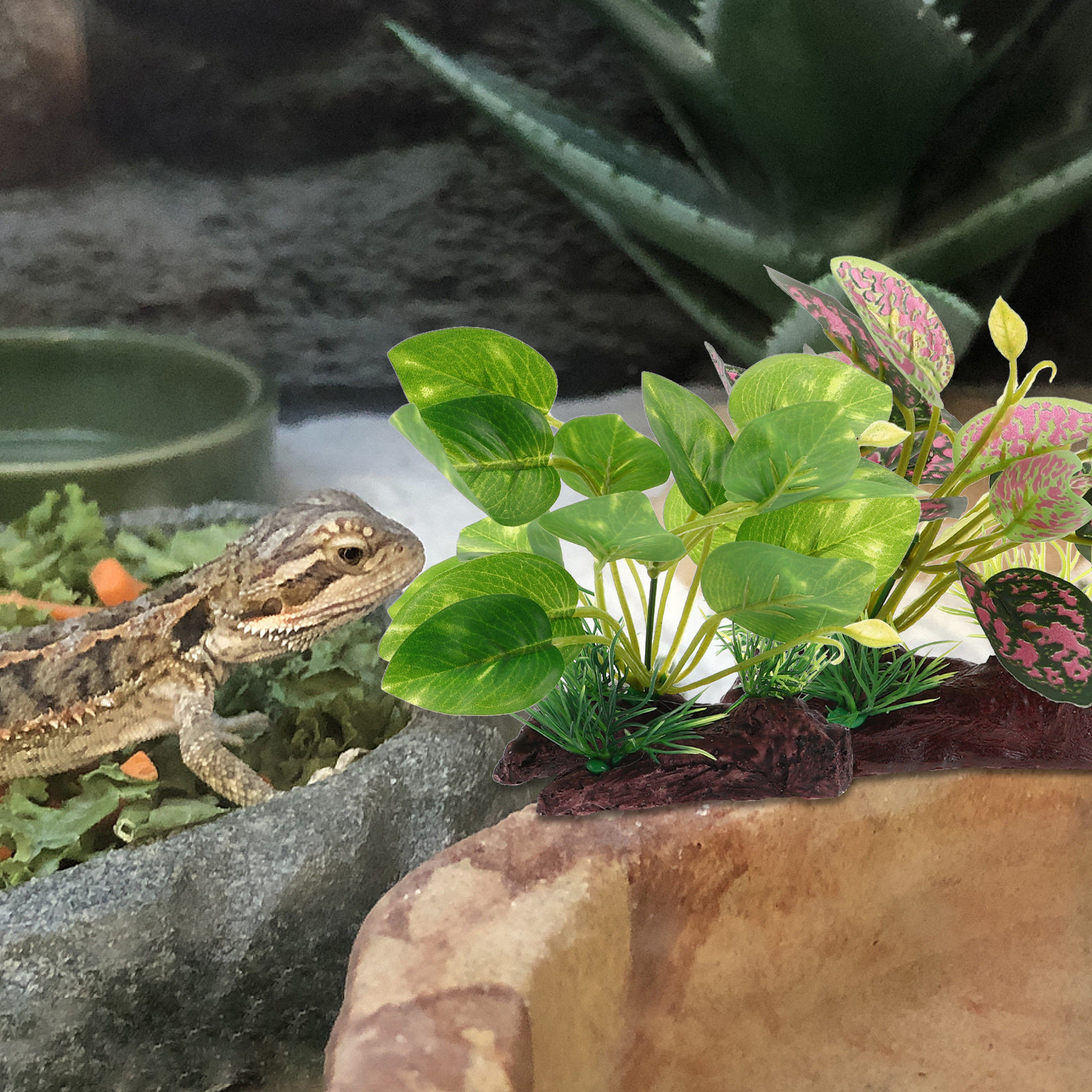 2Pcs Artificial Aquarium Plant - đánh giá và giá Planted Aquarium For Betta