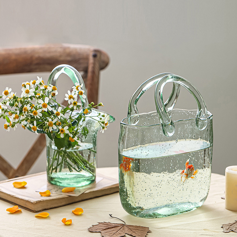 Nordic Tabletop Glass Flower V - đánh giá và giá Planted Aquarium Jar