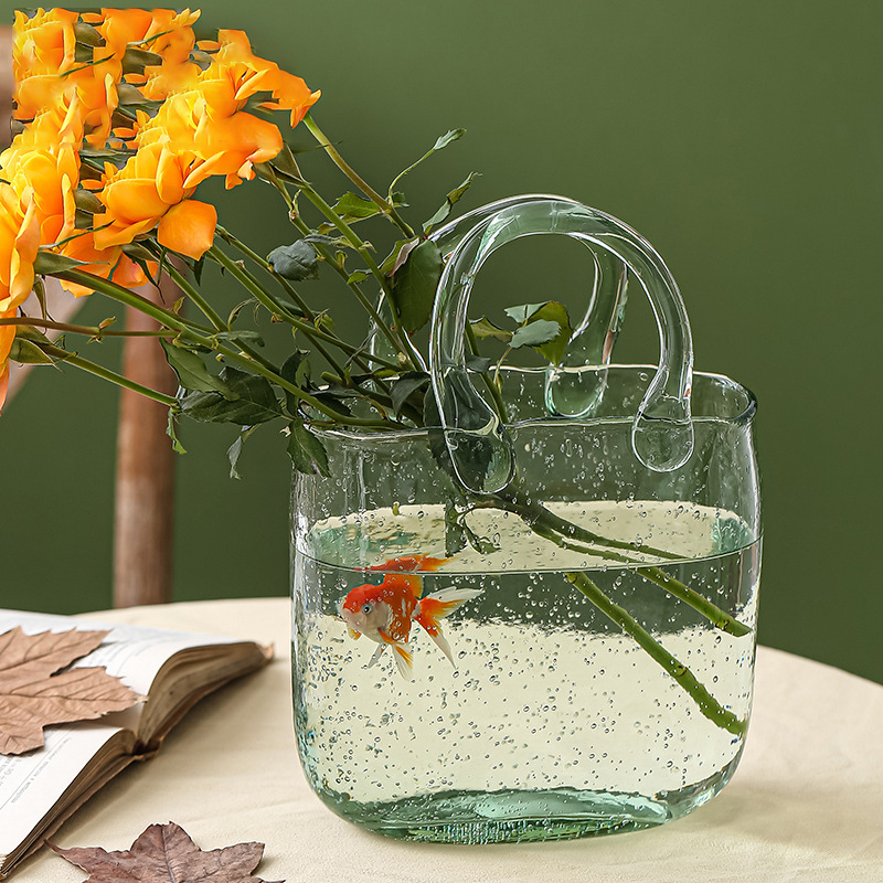 Nordic Tabletop Glass Flower V - đánh giá và giá Planted Aquarium Jar