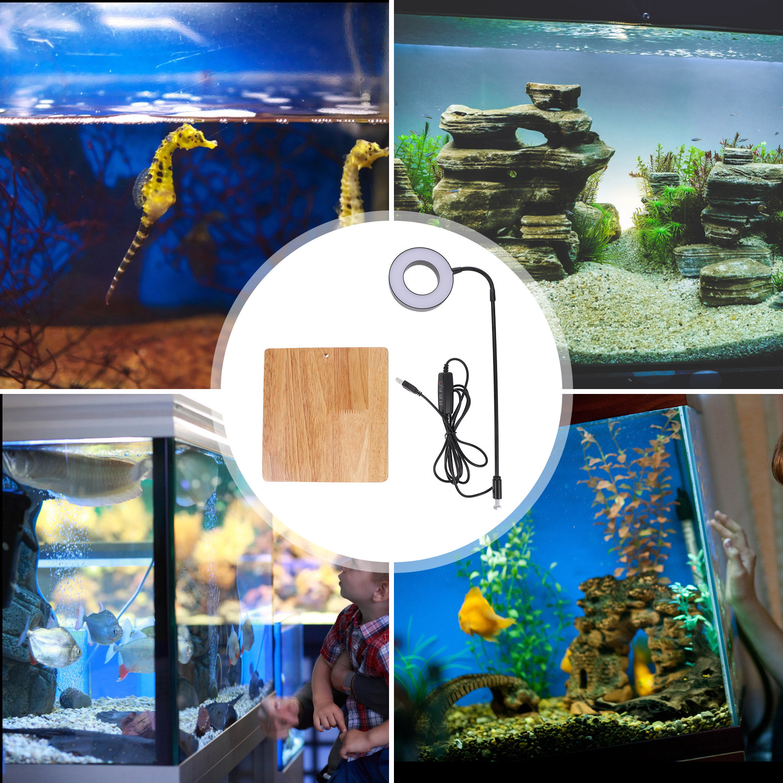 1Pcs Aquarium Fill Light High  - đánh giá và giá Aquarium Plant Light