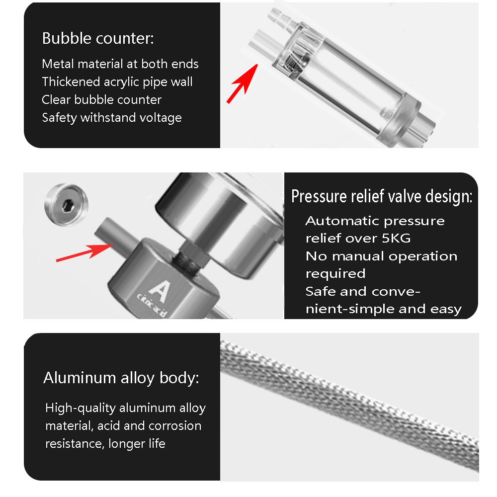 Aquarium DIY CO2 Reactor Gener - đánh giá và giá Planted Aquarium Co2 System