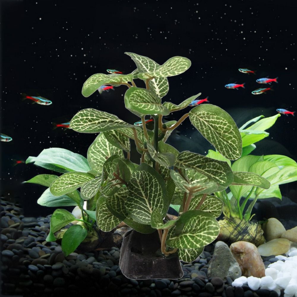 Decorative Silk Realistic Unde - đánh giá và giá Planted Aquarium Jar
