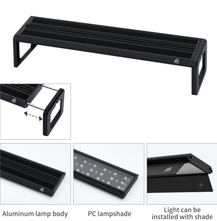 WEEK AQUA M Series 400mm Aquar - đánh giá và giá Aquarium Plant Light