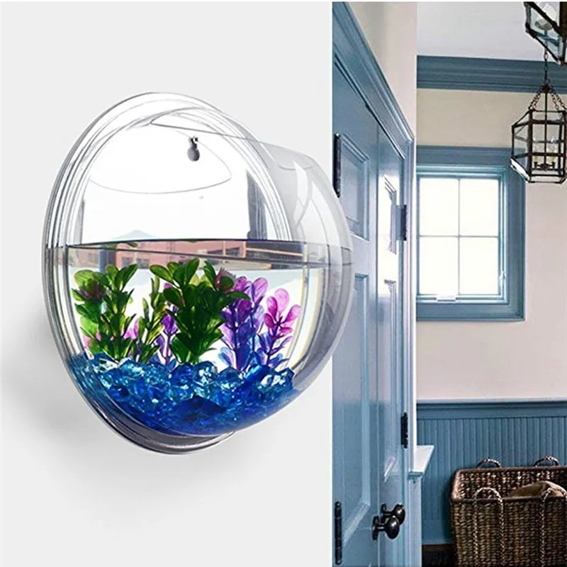 Transparent acrylic hanging wa - đánh giá và giá Aquarium Planted Wall