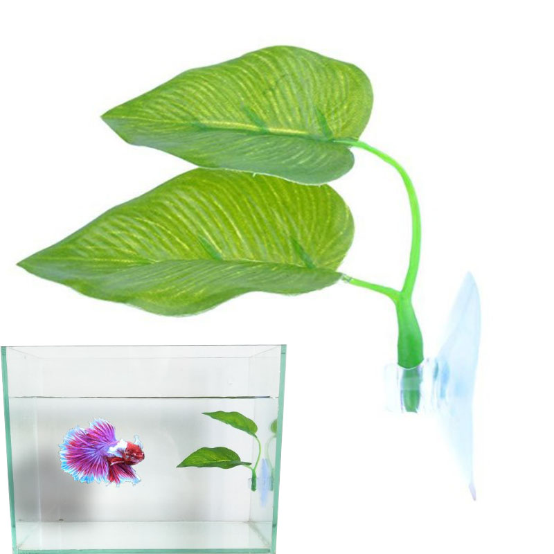 Artificial Aquarium Leaf Plant - đánh giá và giá Planted Aquarium For Betta