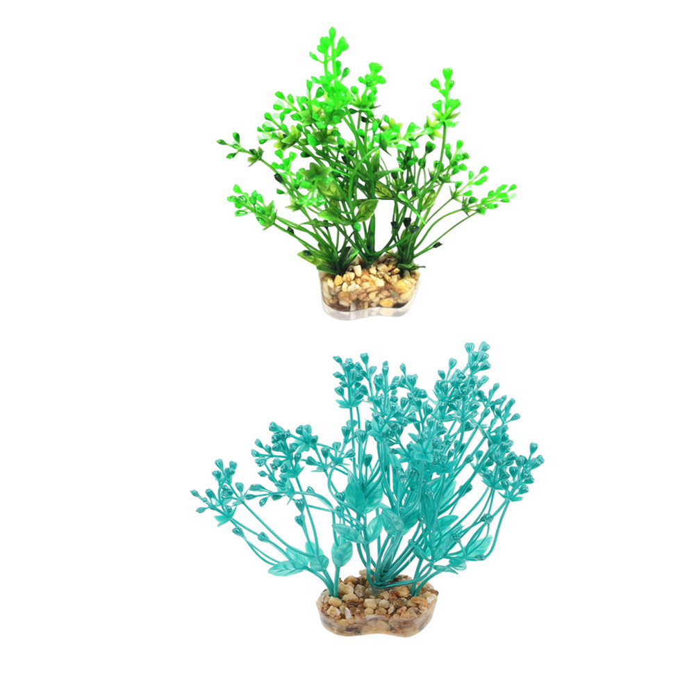 2Pcs Realistic Plastic Aquariu - đánh giá và giá Planted Aquarium For Betta